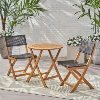 Streamdale Charming Woven Bistro Set Enhance Your Home Decor