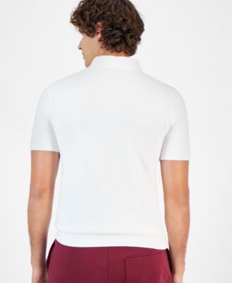Men's Short Sleeve Knit Polo Shirt