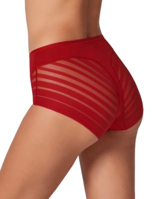 Women's Lace Stripe Undetectable Classic Shaper Panty 012903