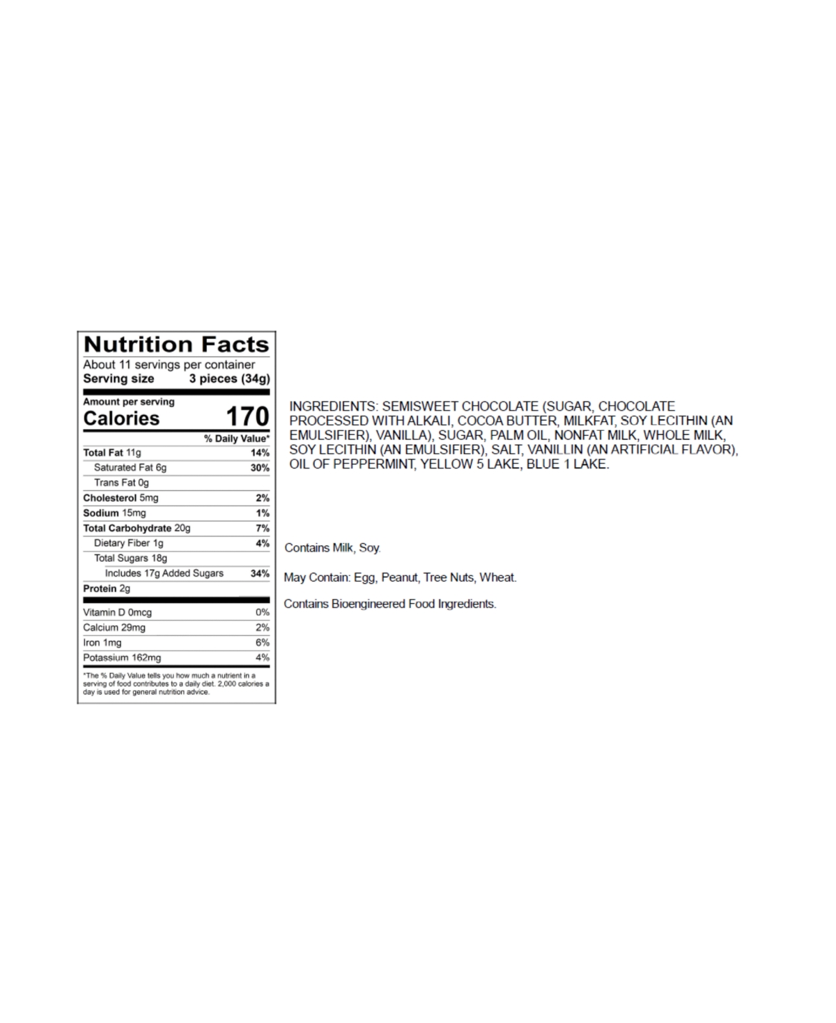 Frango Chocolates 2 Pack Holiday Dark Mint Chocolate Santas, Created For Macy's In No Color
