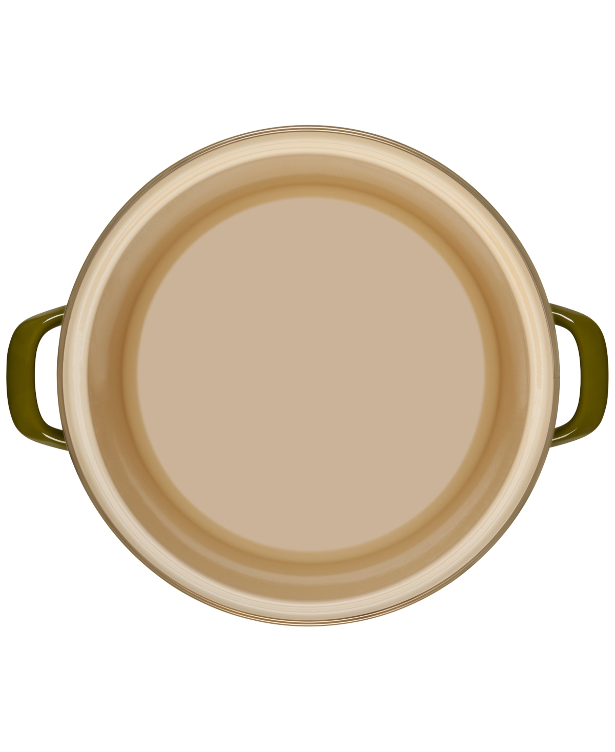 Le Creuset 10-quart Enameled Stainless Steel Stock Pot In Olive