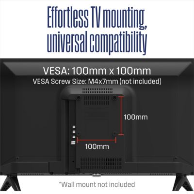 24" Roku Smart TV – 720p HD LED with Wi-Fi, Flat Screen Compatible with Apple HomeKit, Alexa, Google Assistant