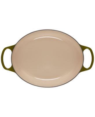 6.75-Qt. Signature Enameled Cast Iron Oval Dutch Oven