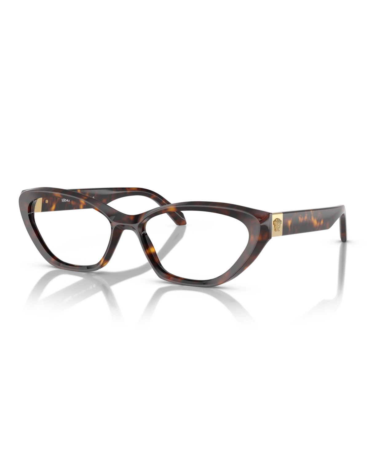 Versace Women's Eyeglasses, Ve3356 In Havana