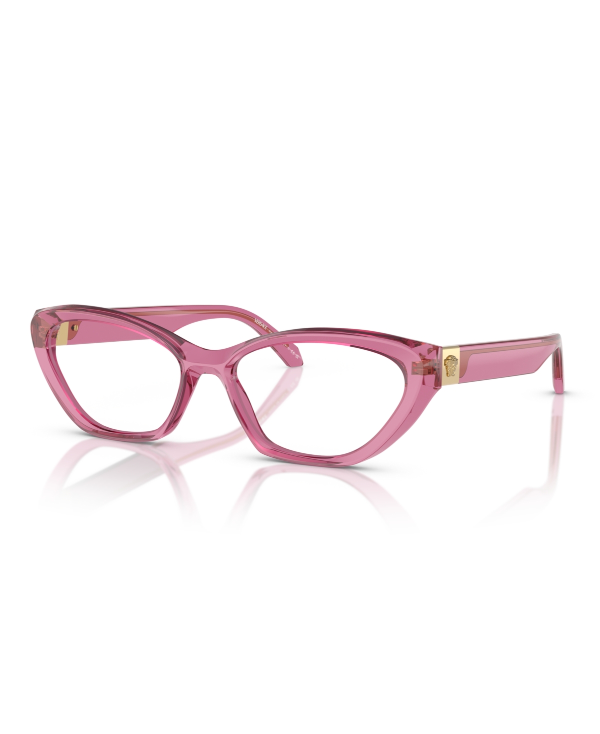 Women's Eyeglasses, VE3356 - Transparent Light Pink