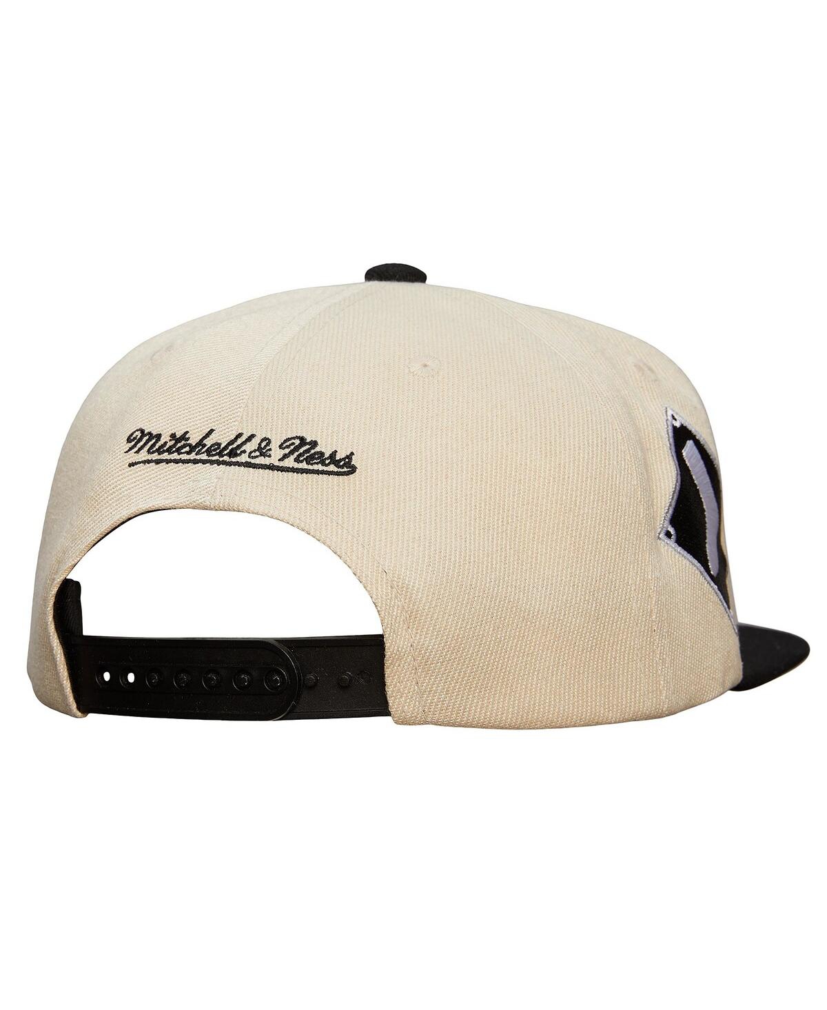 Mitchell & Ness Men's Cream Chicago White Sox Cooperstown Collection Speed Zone Snapback Hat In Cream