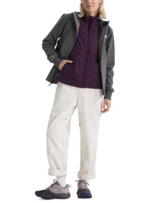 Women's Shelbe Raschel Zip-Front Fleece-Lined Hoodie Jacket