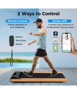 3-in-1 Walking Pad Under Desk Treadmill with Remote Smart APP Control LED Display