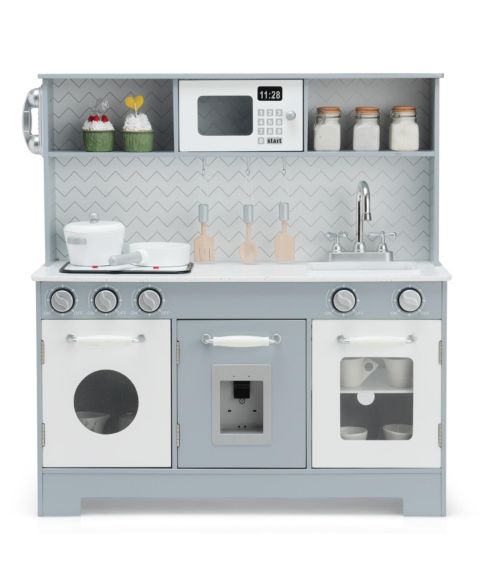 Детский игровой набор SUGIFT Wooden Kitchen Playset with Lights and Sounds, от 3 лет