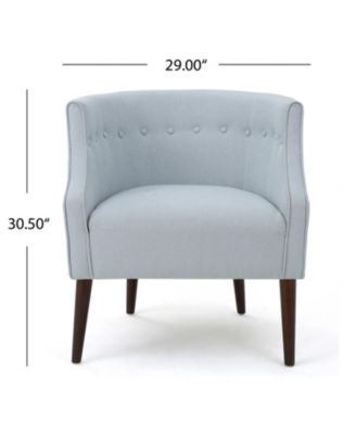 Streamdale Plush Barrel Chair Comfort And Style For Relaxation