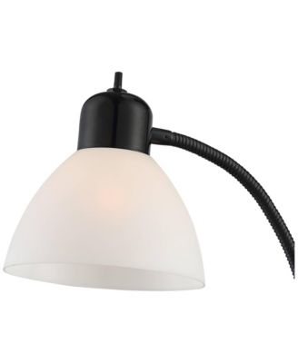 Bingham Modern Torchiere Floor Lamp with Side Lights 71 1/2" Tall Black Metal White Shade for Living Room Reading Bedroom Office House