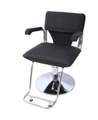 Heavy-Duty Salon Chair with Barber Cape