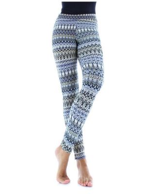 Women's Protuva Bohemian Print Cotton Blend Leggings