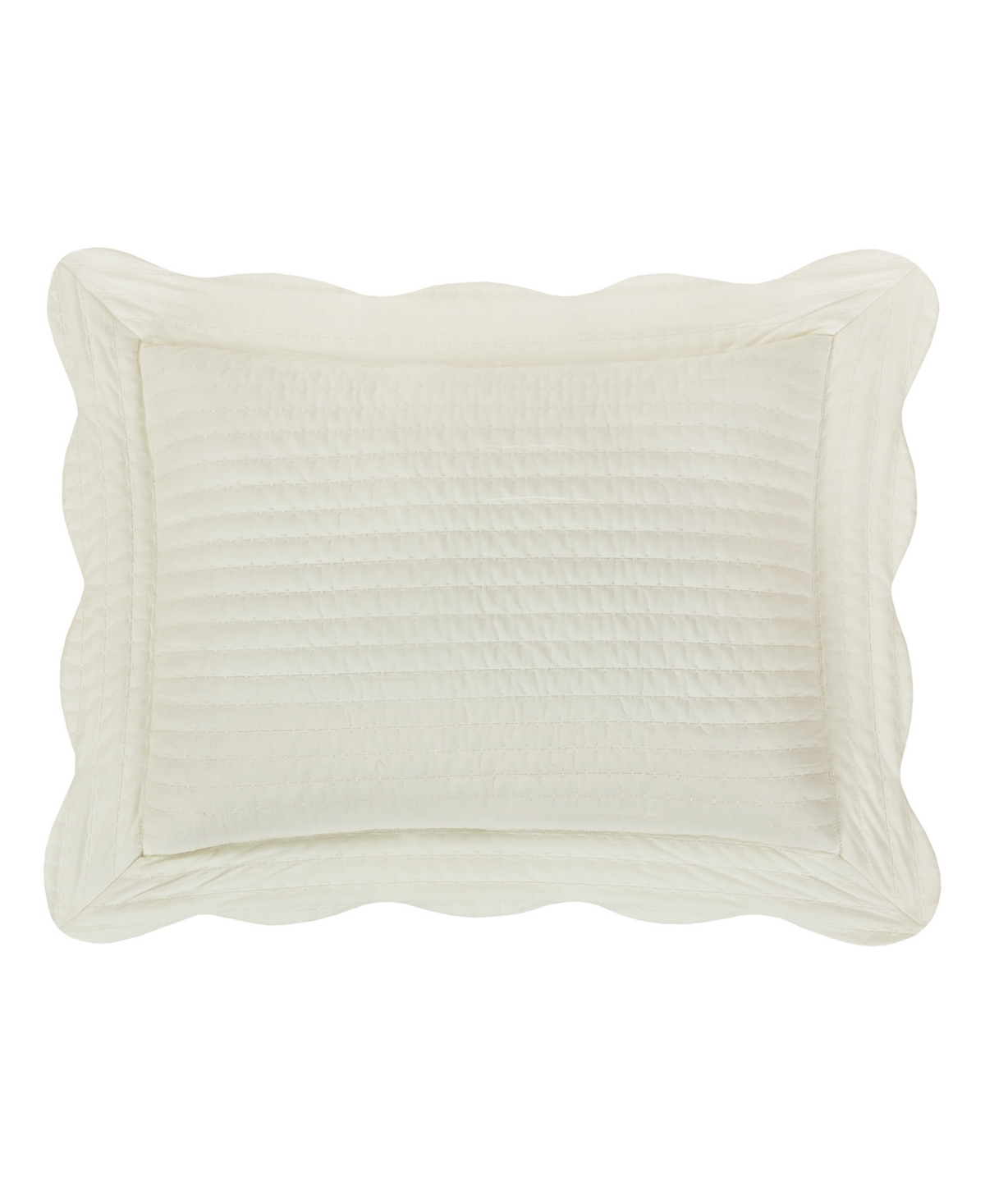 Piper & Wright Amherst Quilted Sham, Standard In Cream