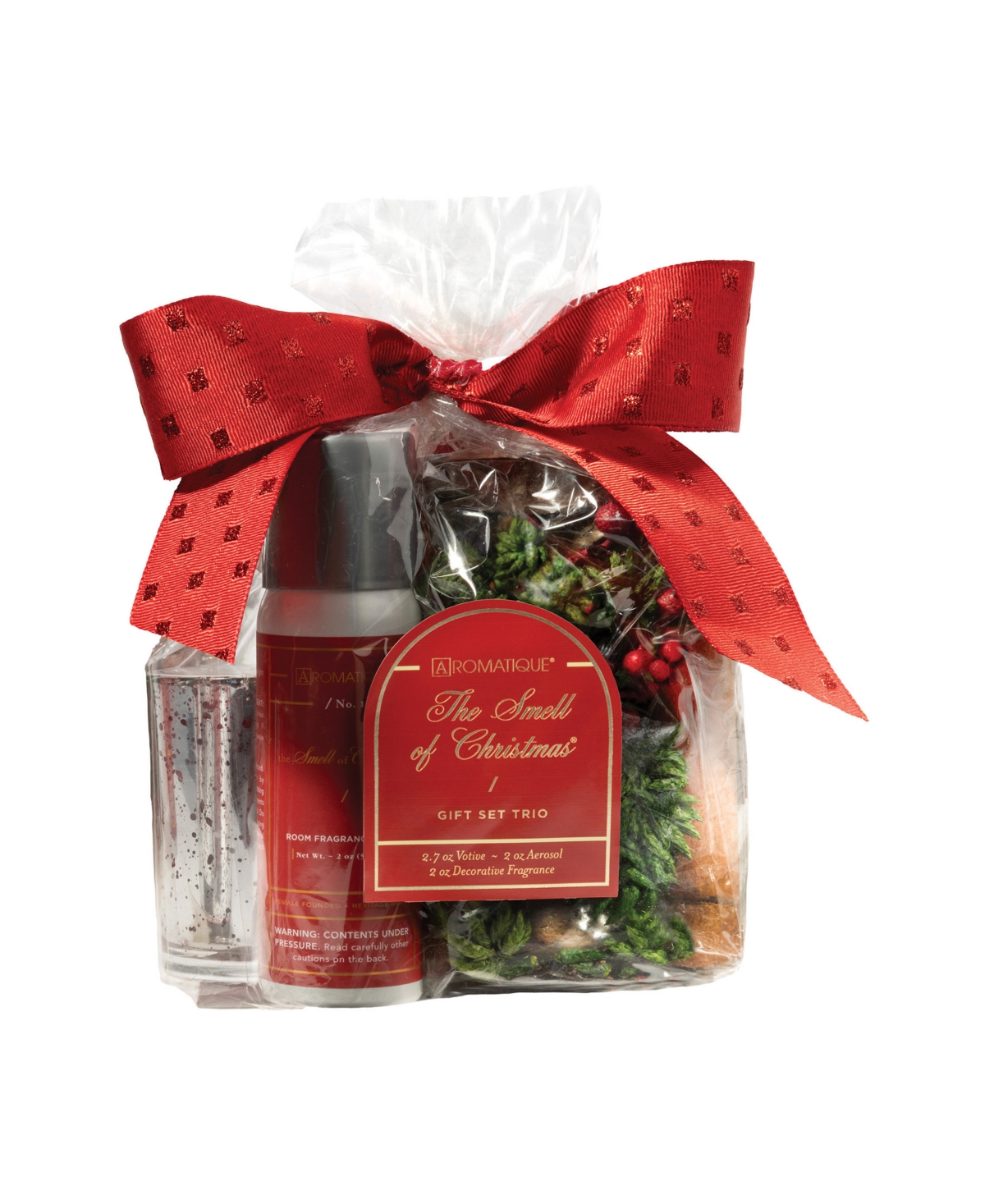 Aromatique The Smell of Christmas Holiday Gift Trio,8oz