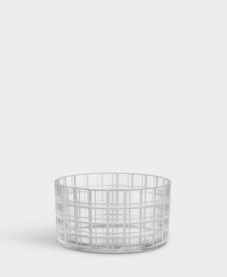 Checkers Crystal Decor Bowl Small-3.35"