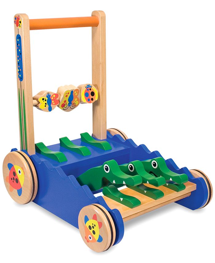 First Play Chomp & Clack Alligator Push Toy 