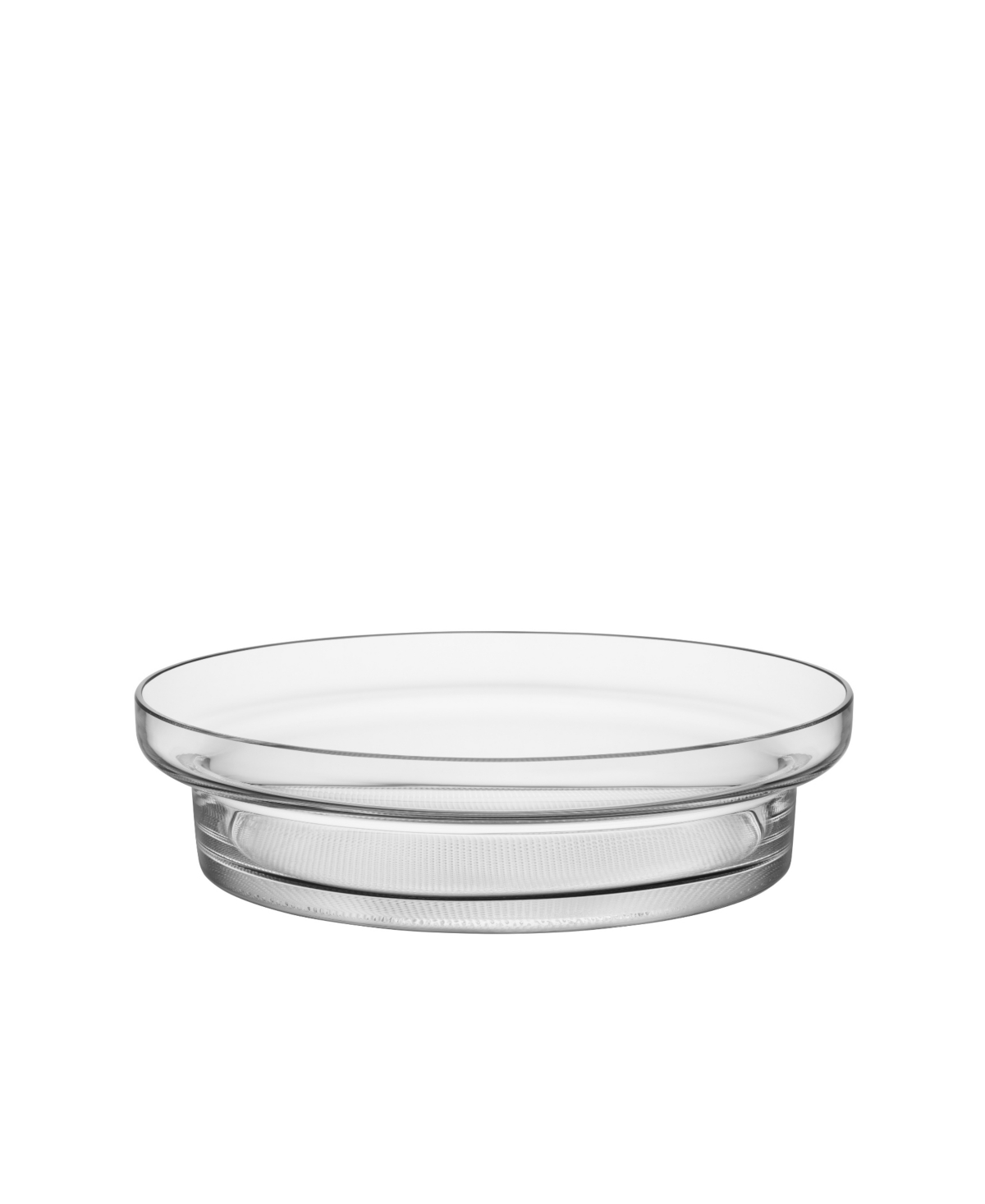 Limelight Low Crystal glass 3" Decor Bowl - Clear