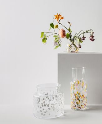 12" Meadow Tall Crystal glass Vase