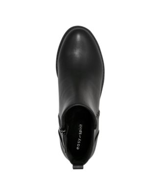 Women's Lorand Almond Toe Block Heel Casual Booties