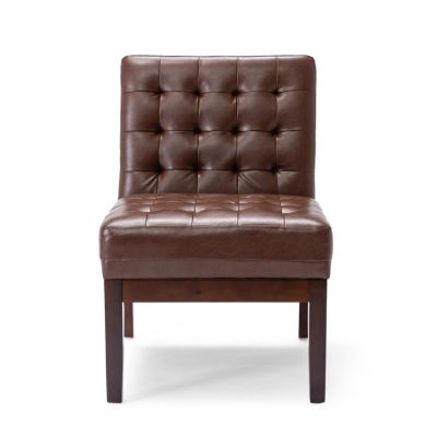 Streamdale Upholstered Waffle-Stitched Contemporary Accent Chair