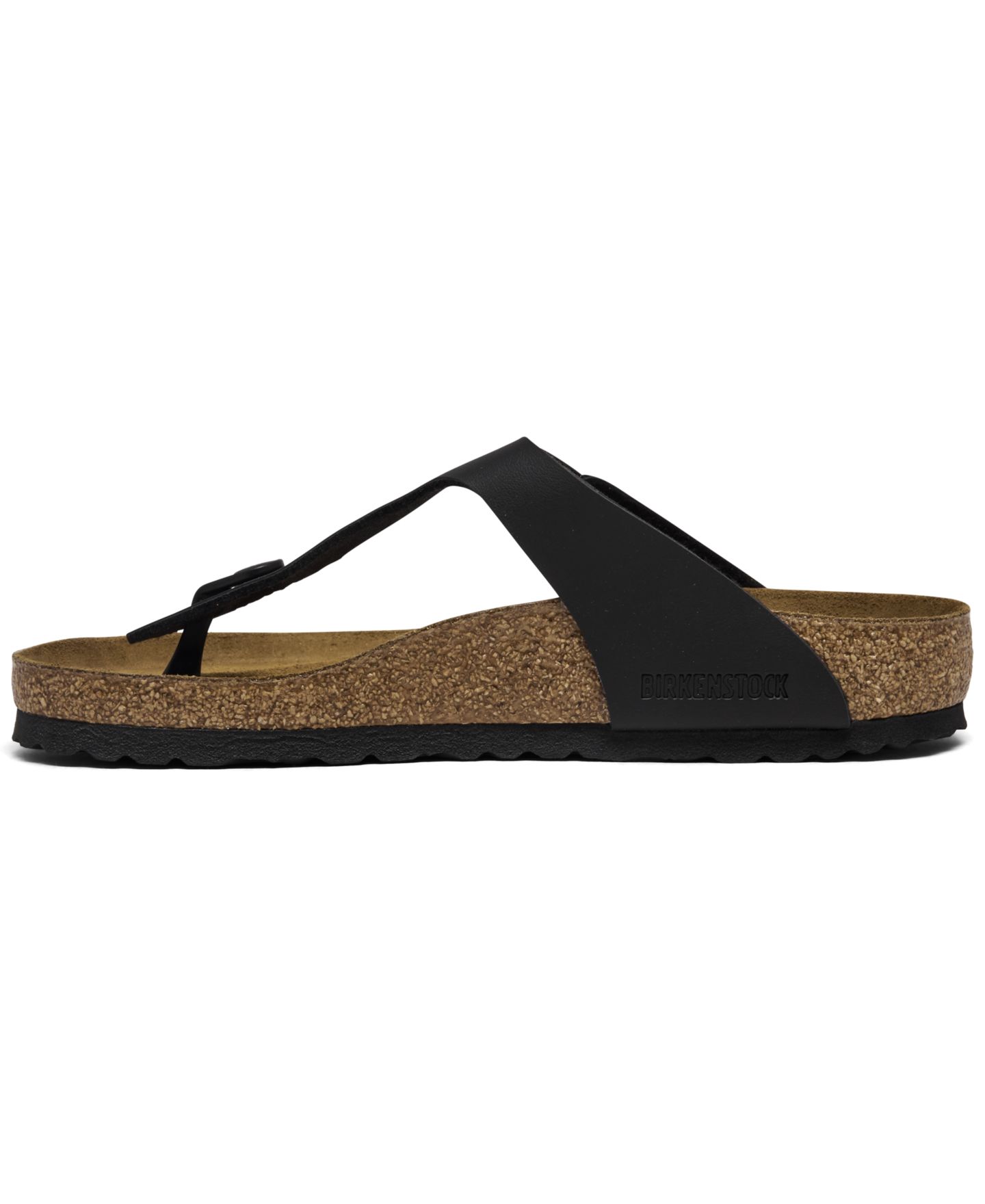 Женские сандалии Birkenstock Gizeh Birko-Flor, цвет: Чёрный — фото 3