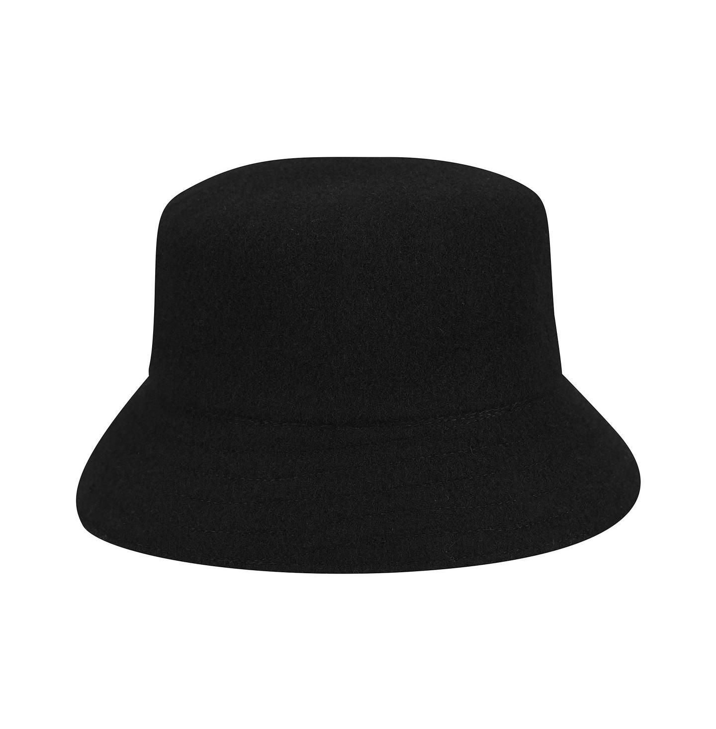 Мужская шерстяная панама Kangol Lahinch, цвет: Чёрный — фото 2