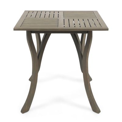 Streamdale 32" Square Acacia Wood Patio Table