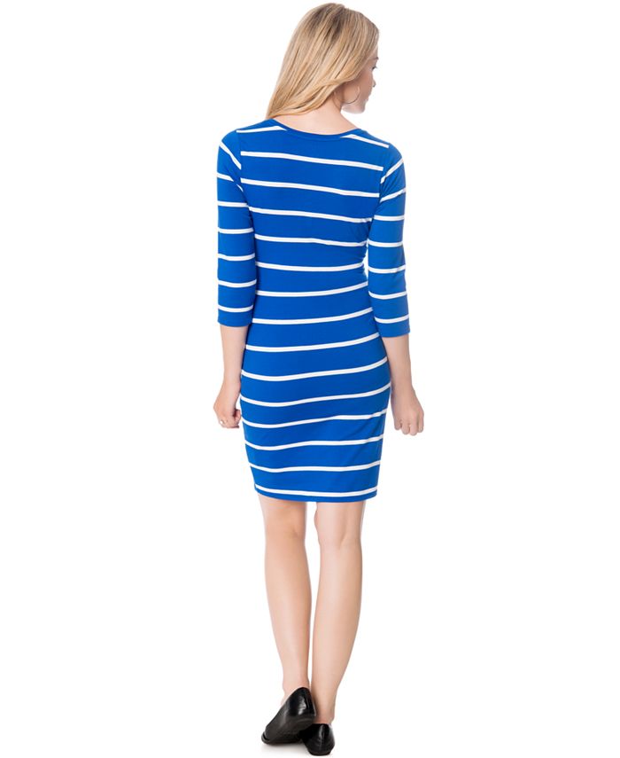 Motherhood Maternity BumpStart Maternity Striped Bodycon Dress Macy's