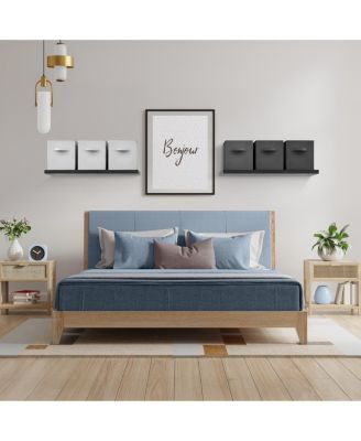 6-Pack 13-Inch Foldable Storage Cubes with Handles for Organizing Home, Shelves, Nursery, Playroom, Closet