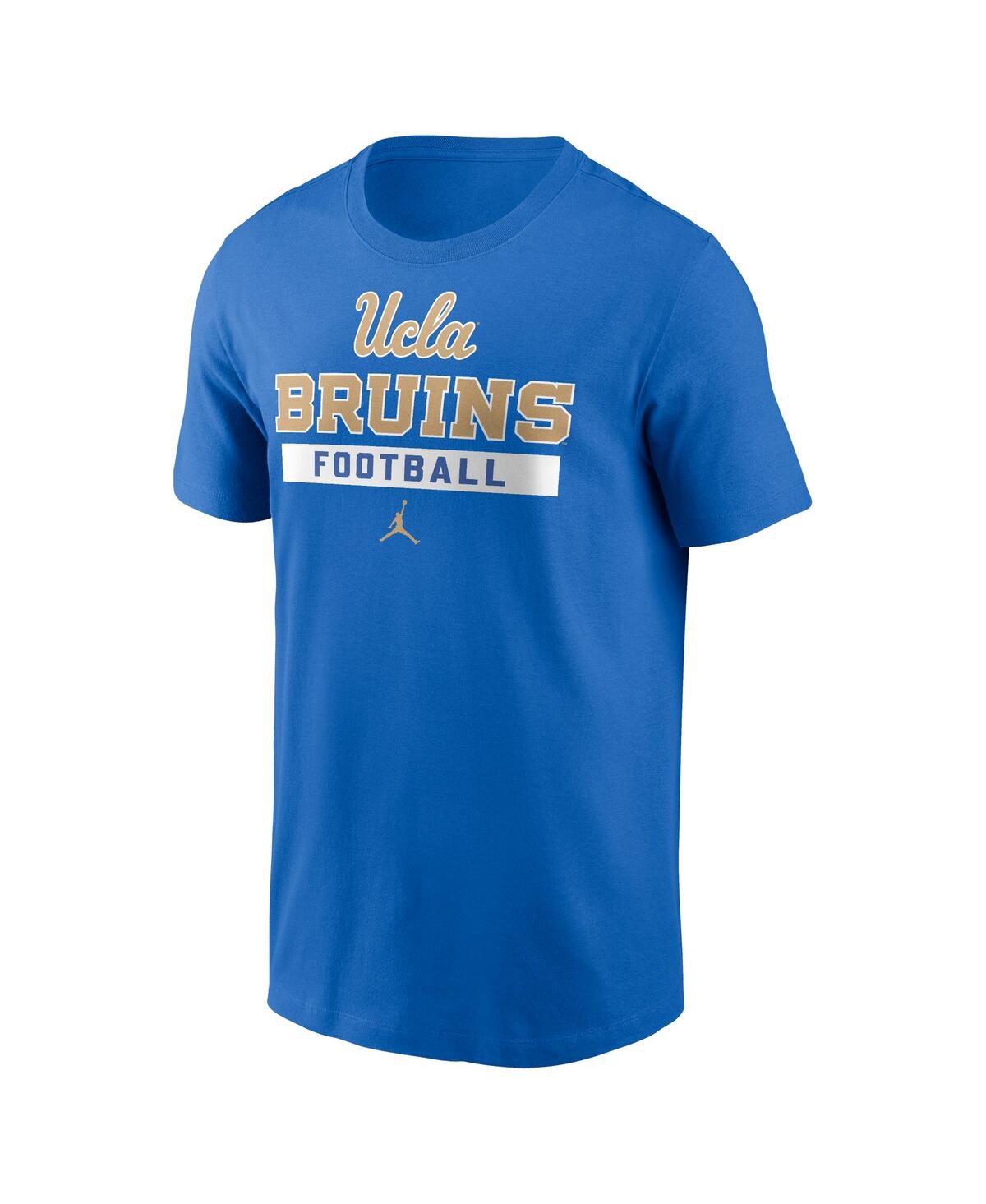 Jordan Men'sUcla Bruins Football T-Shirt - Blue