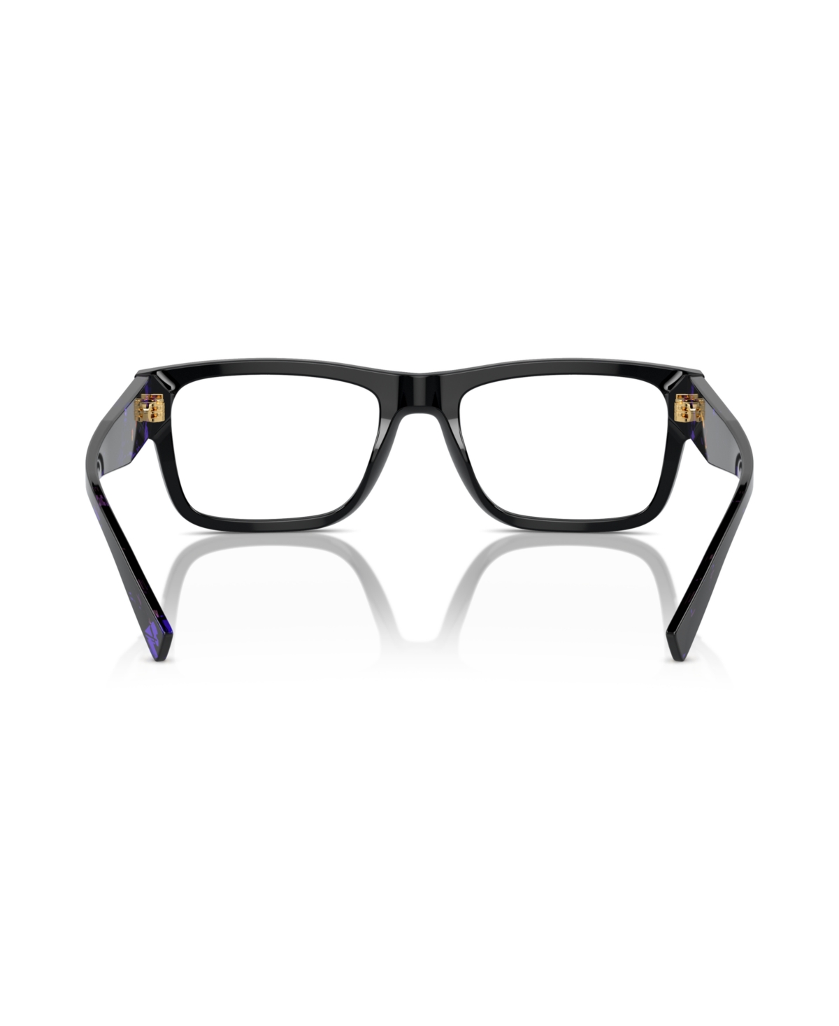 Prada Men's Eyeglasses, Pr 15yv In Black