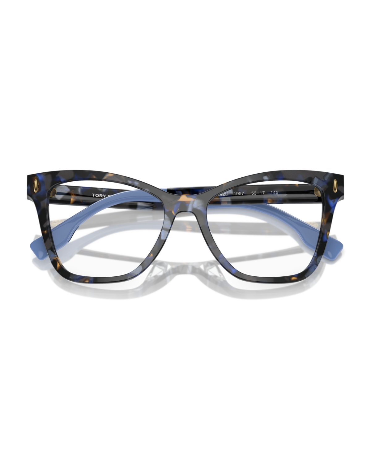 Tory Burch Women s Eyeglasses Y2142U Blue Tortoise Smart Closet