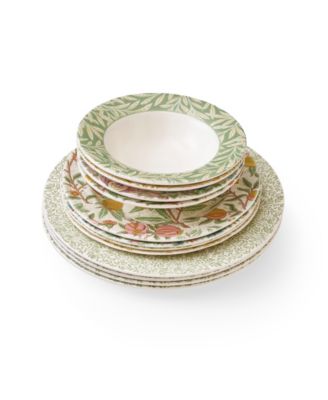 Morris & Co. 12 Pc. Dinnerware Set, Service for 4