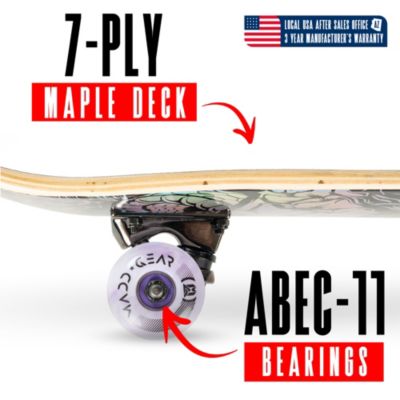 Beginner Trick Skateboard with Grip