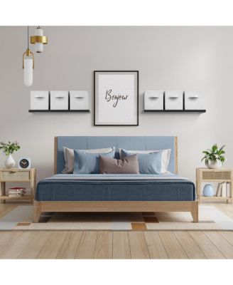 6 Pack 13 Inch Foldable Storage Cubes with Handles- for Organizing Home, Shelves, Nursery, Playroom, Closet and More