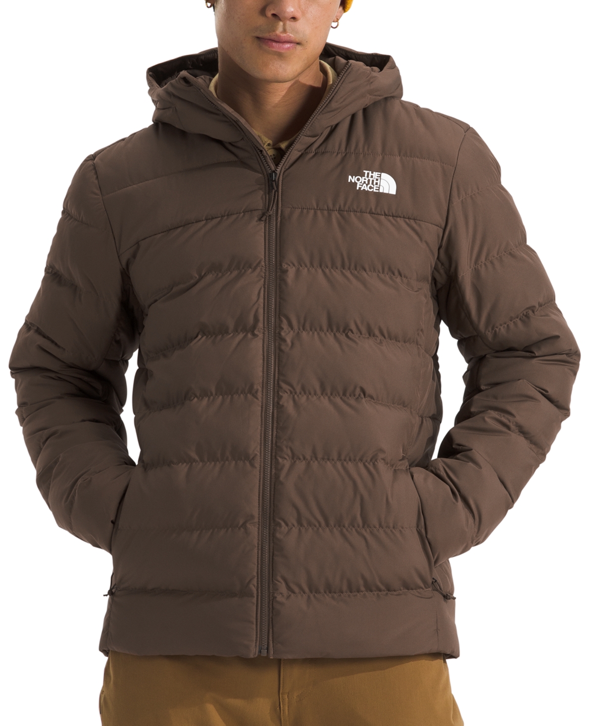 THE NORTH FACE MEN'S ACONCAGUA 3 ZIP-FRONT HOODED PUFFER JACKET