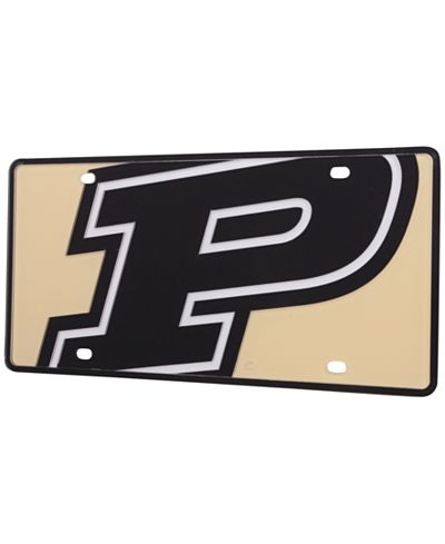 Stockdale Purdue Boilermakers Mega Laser License Plate