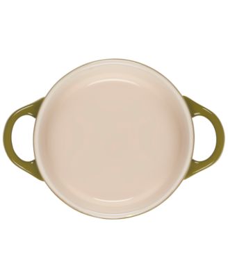Stoneware 8 oz. Mini Round Cocotte with Lid