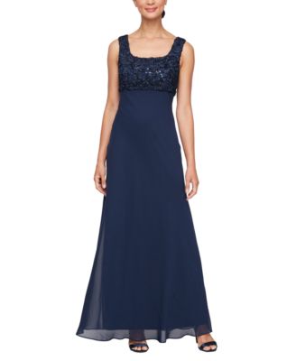 Petite Soutache-Bodice Gown & Jacket