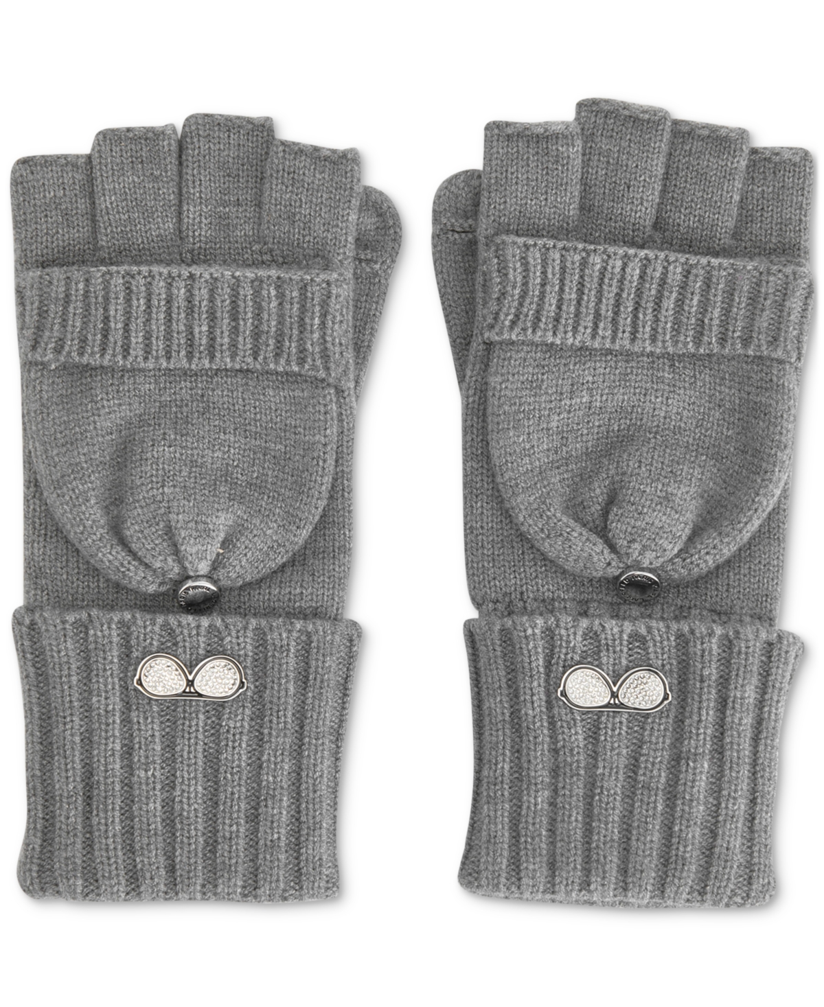 Karl Lagerfeld Paris Women's Sunglasses Pin Flip-Top Gloves