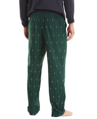 Men's Classic-Fit Plaid Fleece Pajama Pants