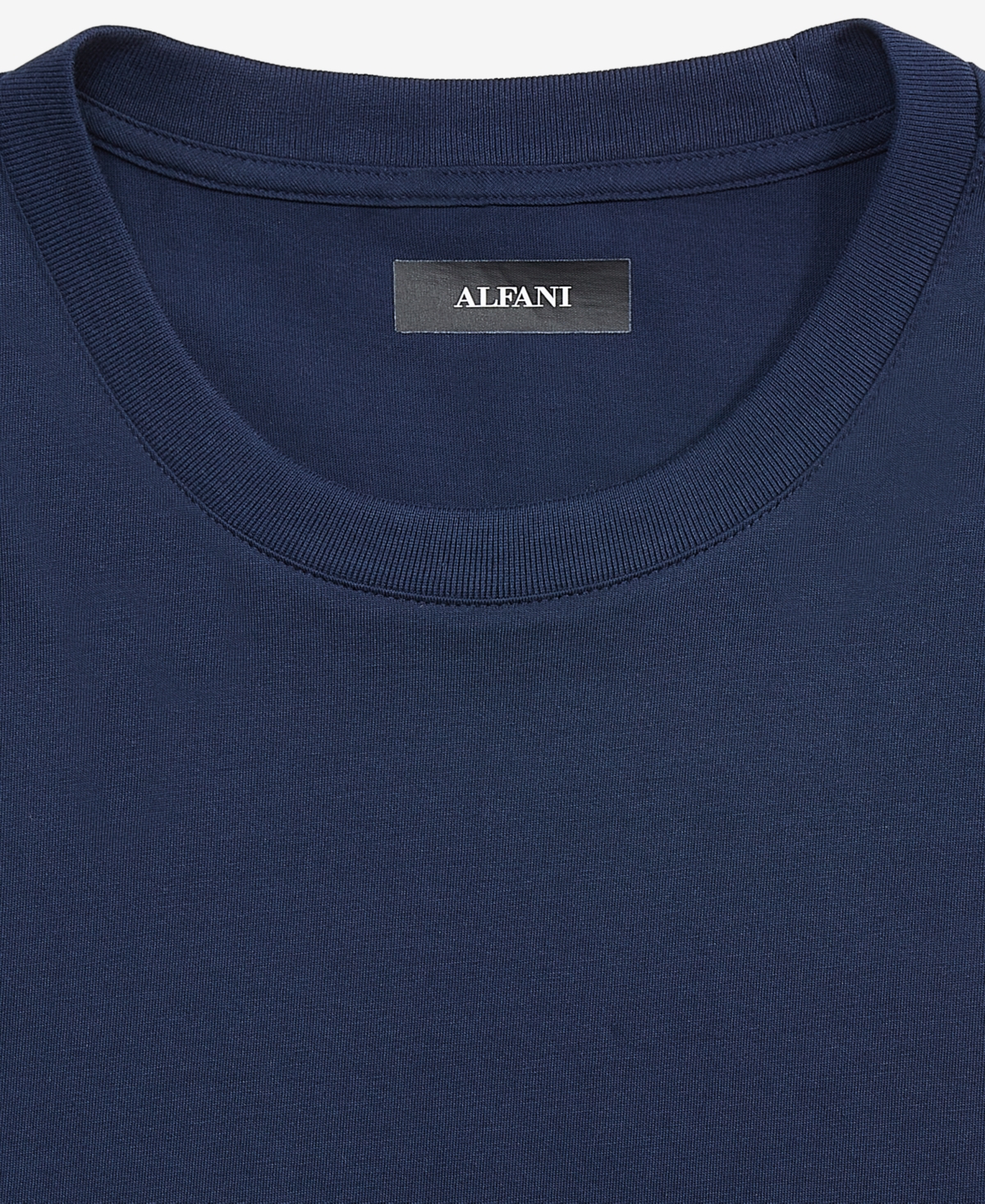 Alfani Men's Mercerized Cotton Short Sleeve Crewneck T-Shirt, Created for Macy's