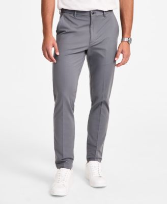 Michael Kors - Men's Classic-Fit Cotton-Blend Dress Pants