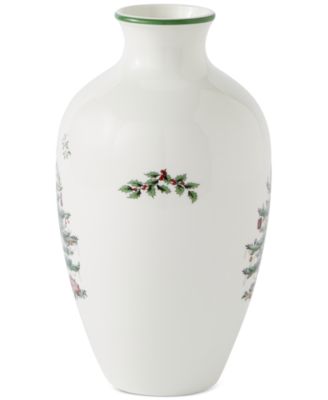 Christmas Tree Posy Vase, 10"