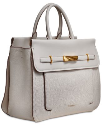 Oceanside Top Handle Leather Satchel