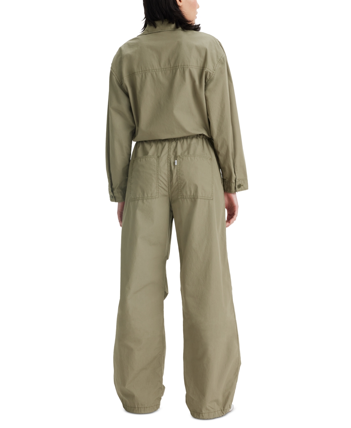 Levi's Women's Parachute Long-Sleeve Baggy Jumpsuit