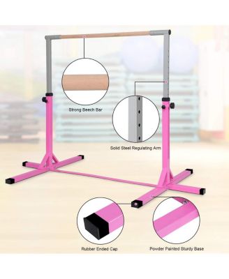 Adjustable Gymnastics Horizontal Bar for Kids