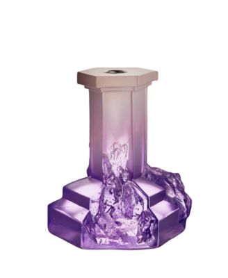 Rocky Baroque Lilac Candlesticks, Large