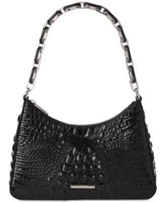 Brahmin - Mod Esme Black Melbourne Medium Leather Shoulder